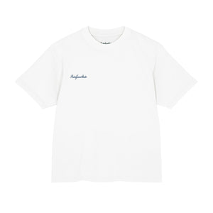 Lobster Stamp Boxy Tee · Mediterranean Blue
