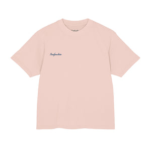 Lobster Stamp Boxy Tee · Mediterranean Blue