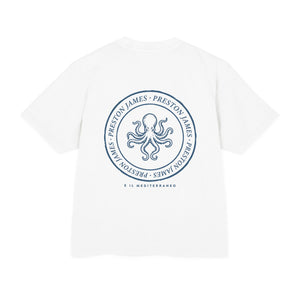 Octopus Stamp Boxy Tee